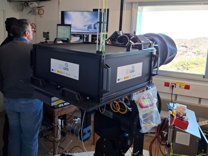 Thales Alenia Space Demonstrates Quantum Link in Canary Islands.